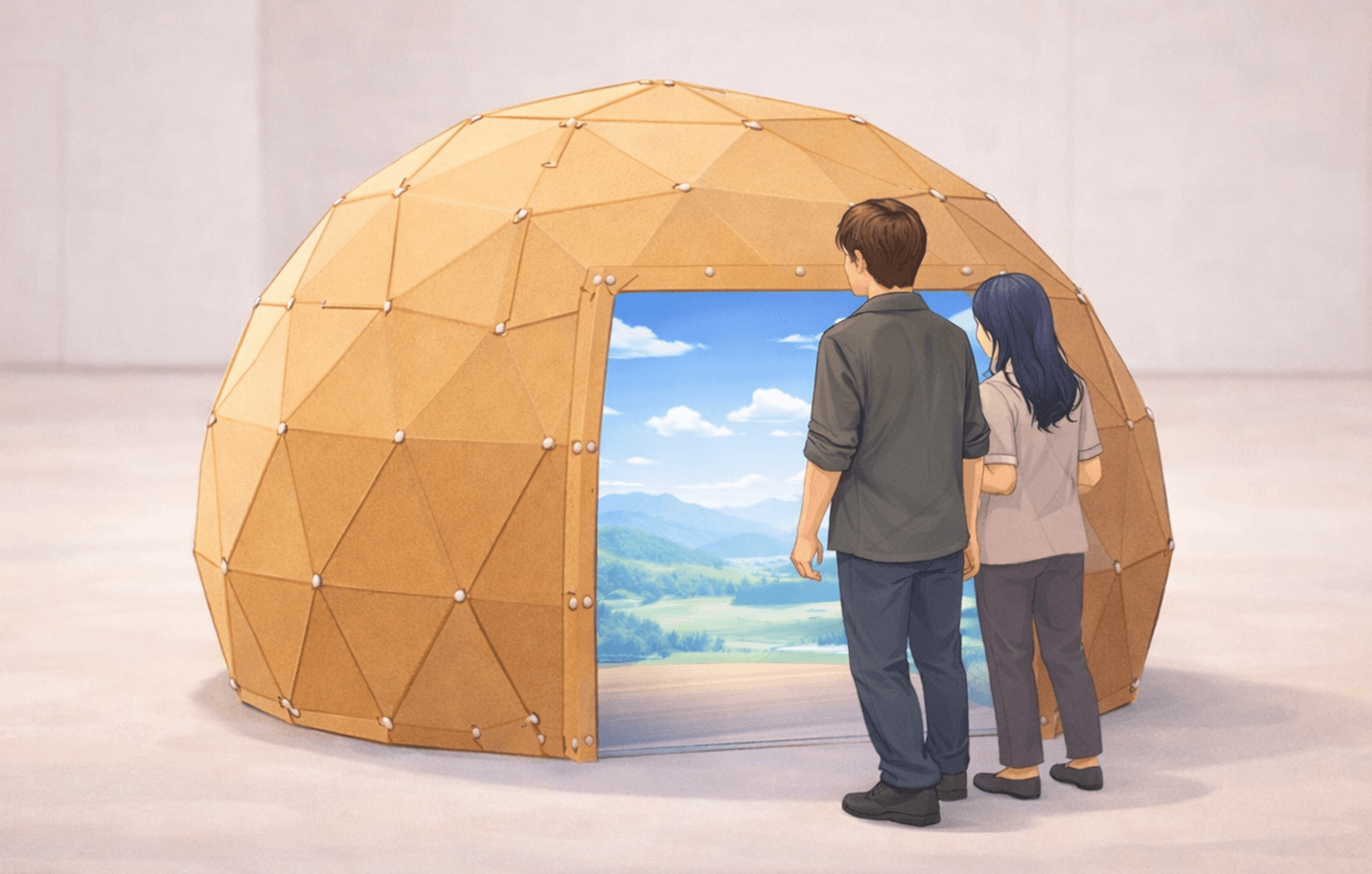 イマーシブドーム体験